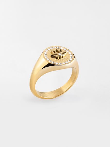 Inel De Lotus Multi Gold Guess
