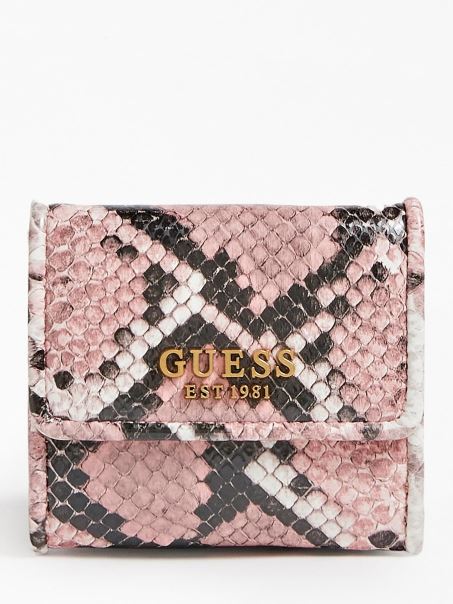 Portofel Cu Imprimeu Abey Python Guess Multi Roz