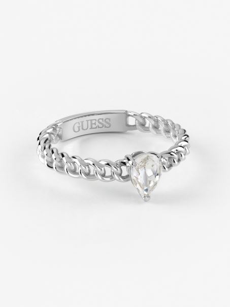Inel Eleganta Guess Argint