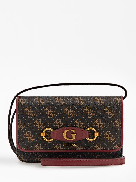 Husă Pentru Telefon Guess Izzy 4g Logo Negru