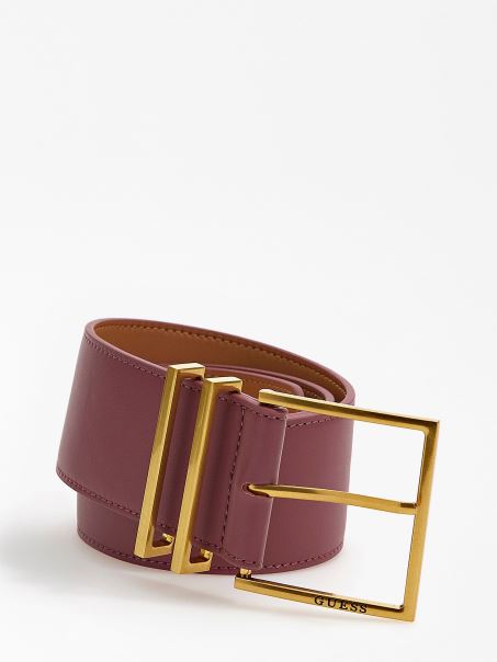 Guess Curea Cu Talie înaltă Bej