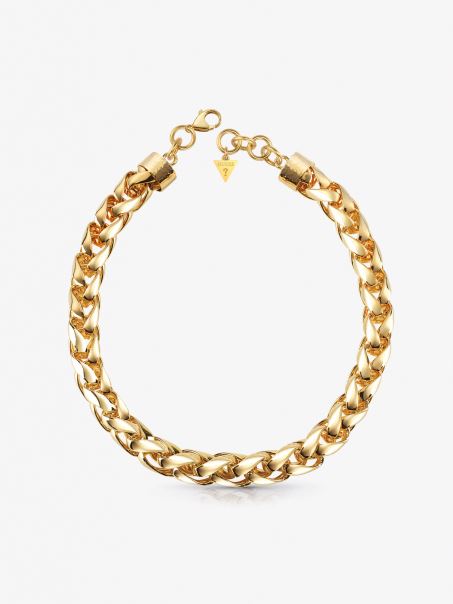 Guess Colier Cu Lanț De Aur Multiplu