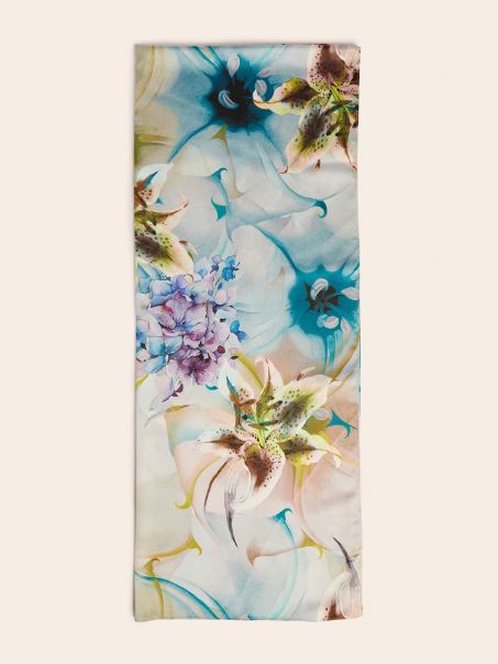 Foulard Cu Imprimeu Marciano Guess Floral Fantasy