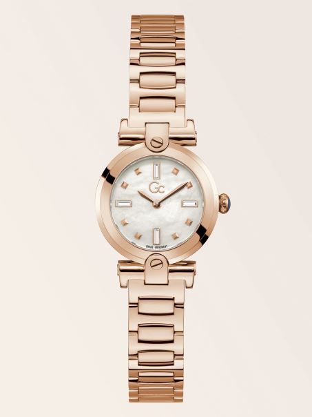 Ceas Analogic Gc Steel Rose Gold Ghici Noua Tendinta