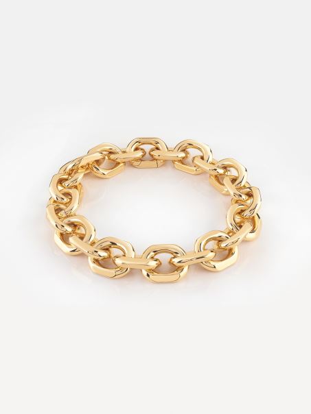 Colierul-lanț Multi Gold Guess