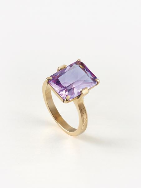 Inel De Reflexii De Moda Ghici De Aur