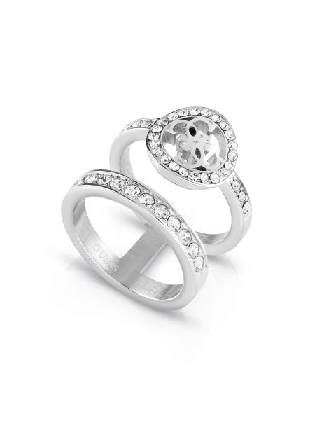 Inel Bujor înflorit Ghici Argint