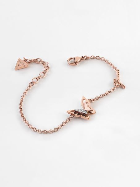 Brăţară Fly-away-aur Roz Ghici