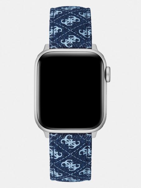 Guess Curea Din Piele Pentru Apple Watch Roz