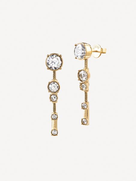 Cercei Guess Sunburst Multi Gold