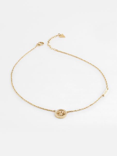 Colier Cu Lotus Multi Aur Guess