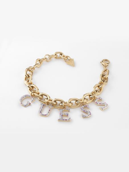 Brățară-crystal-harmony-multi Gold Guess