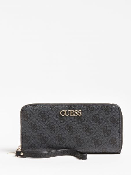 Alby Maxi Portofel Gri Multi Guess