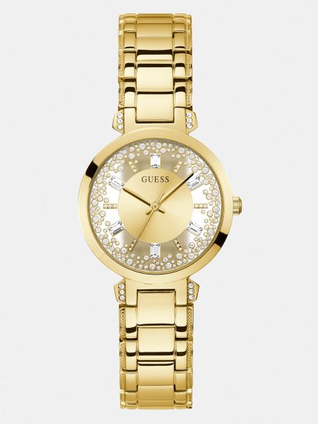 Ceas Analog Cu Cristal Guess