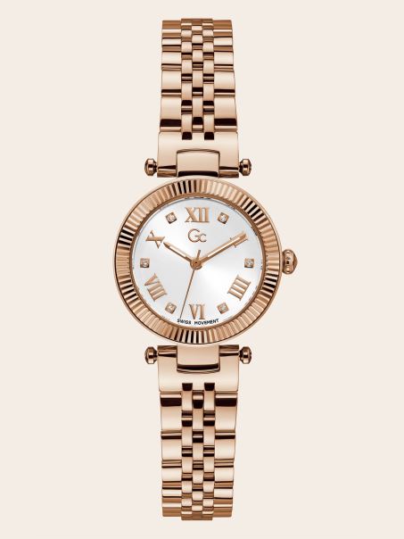 Ceas Analog Cu Quartz Guess Rose Gold Gc