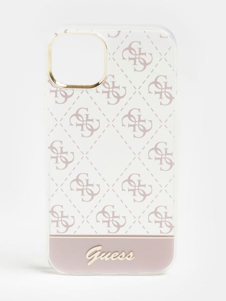 Husa Logo Iphone 14 Plus 4g Guess Roz