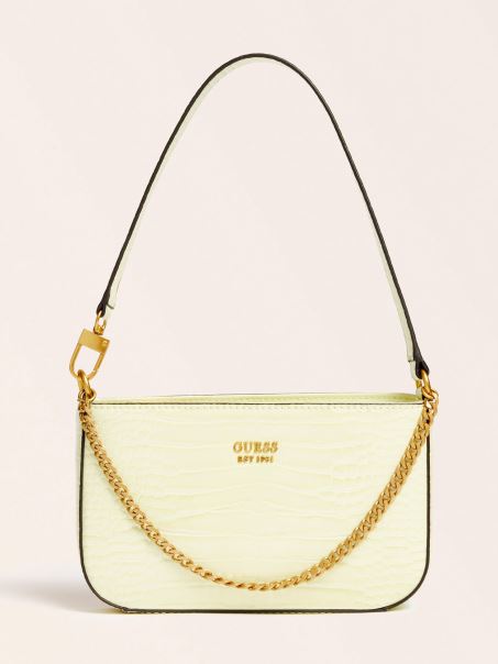 Geantă De Umăr Lgl Katey Croc Cu Imprimeu Guess