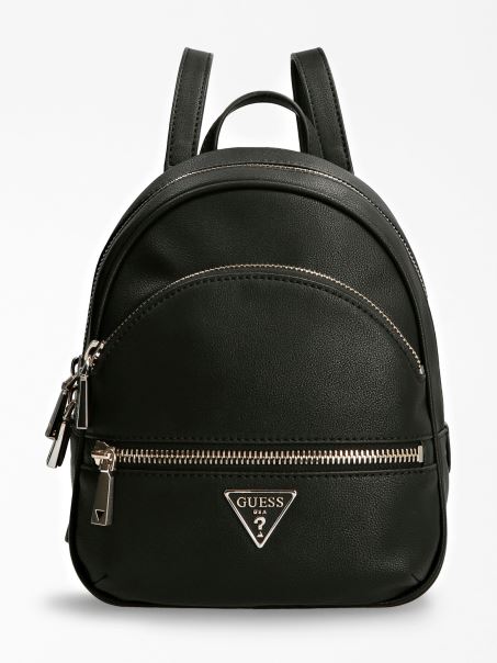 Rucsac Manhattan Buzunar Frontal Guess Negru
