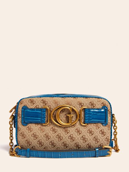 Guess Aviana Crossbody Albastru