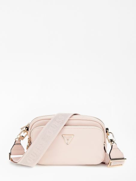 Gemma Saffiano Mini Crossbody Guess Pink