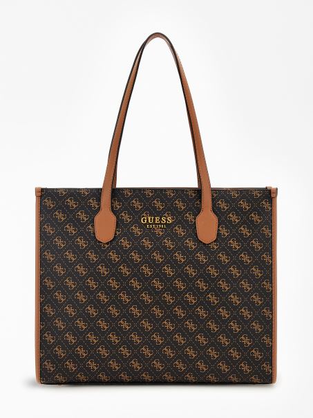 Geantă De Umăr Maro Guess Silvana 4g Logo