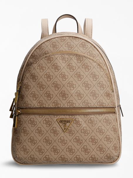 Rucsac Bej Guess Manhattan 4g Logo