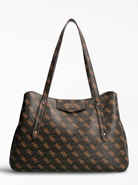 Geantă Maro De Umăr Guess Brenton Eco