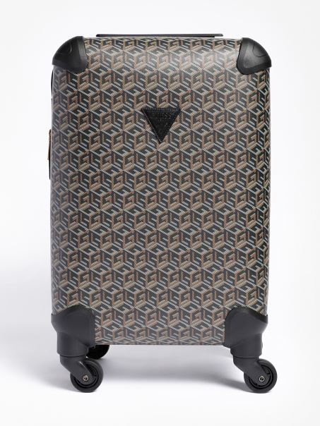 Wilder G Cube Logo Troler Negru Guess