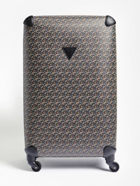 Cărucior Cu Logo Guess Wilder G Cube Negru