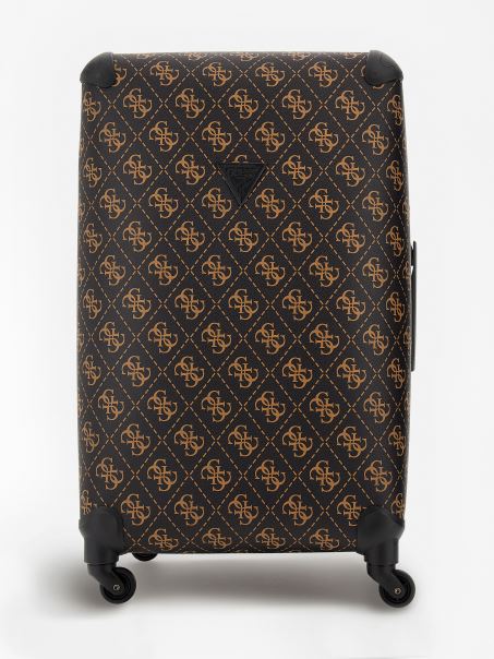 Cărucior Cu Logo Guess Berta 4g Maro