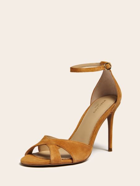 Sandale Marciano Din Piele Intoarsa Guess Marciano