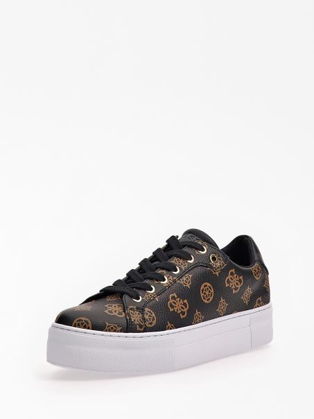 Adidasi Guess Maro Garmini 4g Bujor Cu Logo