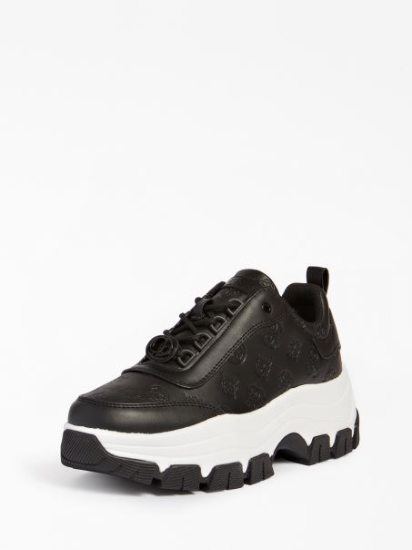 Pantof De Alergare Bria 4g Bujor Logo Negru Guess