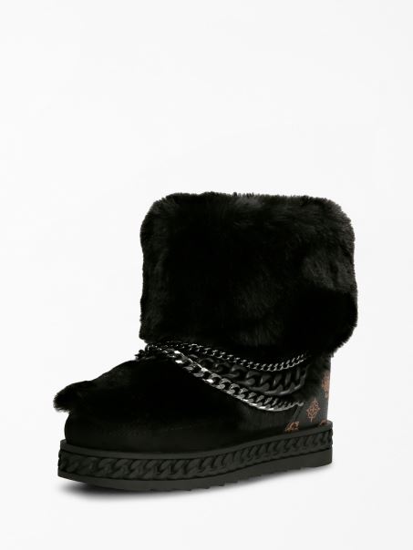 Botine Maro Guess Hasana Blanita Artificiala