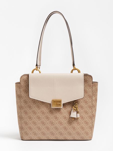 Geanta De Umar Guess Valley 4g Logo Maro