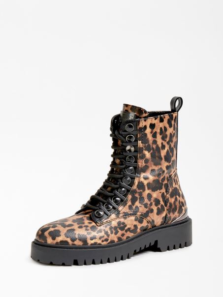 Animal Guess Oxana Combat Boot