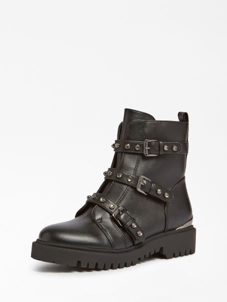 Cizme Guess Ocea Aplicatie Neagra