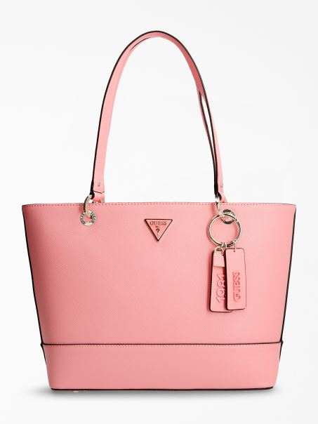 Guess Noelle Logo Charm Shopper Roz