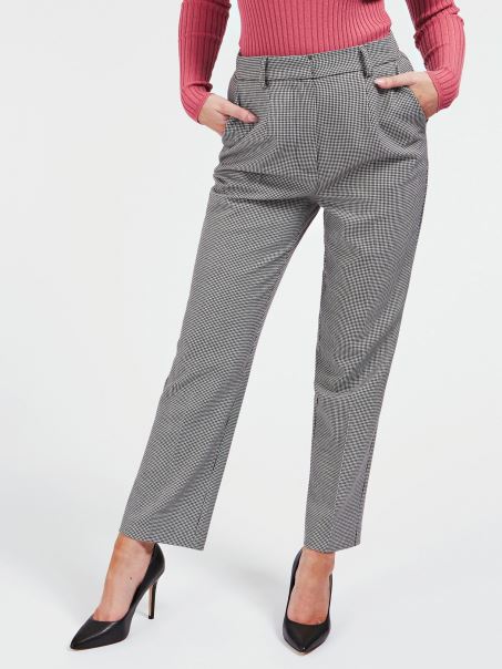 Pantalon Gri Deschis Guess Prințul De Wales