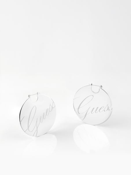 Guess Liquid' Cercei Argintii