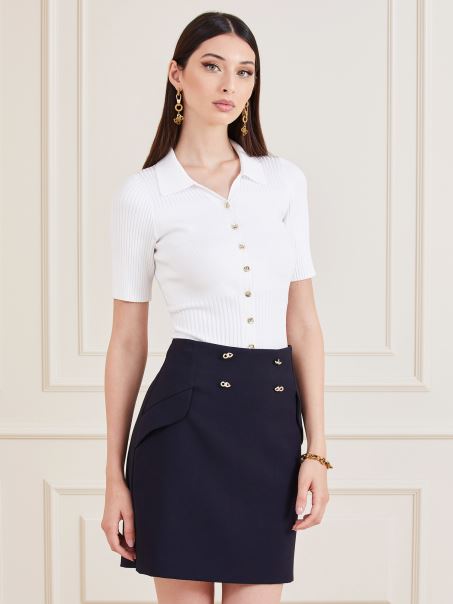 Alb Marciano Polo Body Guess Pulover