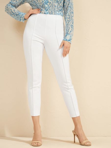 Marciano Pantaloni Skinny Fit Guess Alb
