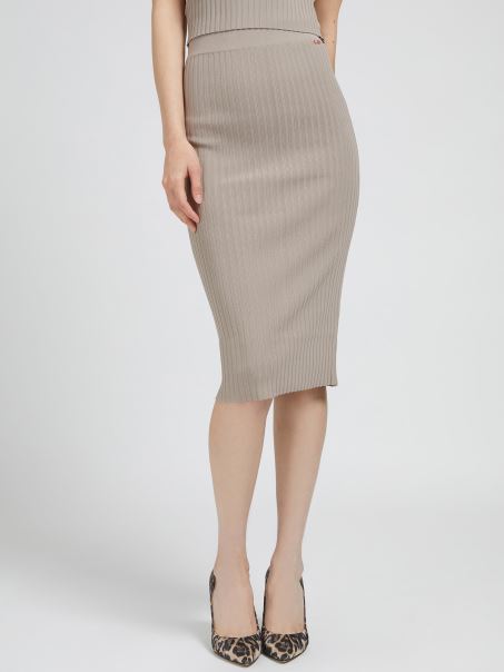 Pulover Fusta Coasta Guess Bej