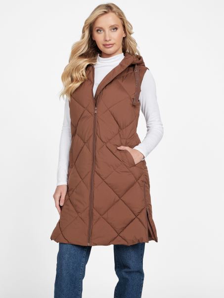 Weeping Pine Eco Venna Paragate Puffer Vest Guess