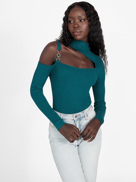 Edena Decupaj Top Regal Teal Ghici