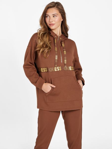 Trunk Barker Logo Bandă Tunică Hanorac Guess