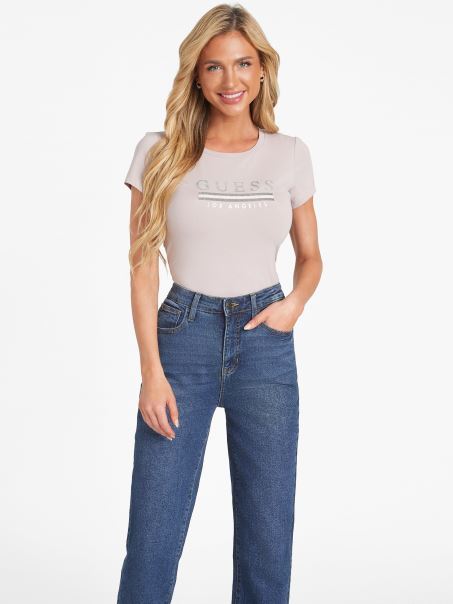 Tricou Cu Paiete Sterling Day Dust Guess