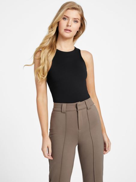 Jet Black Barb Body Fără Sudură Guess