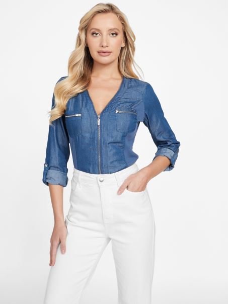 Raya Top Guess Dark Wash