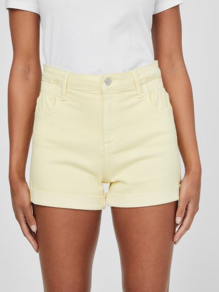 Pantaloni Scurți Elastic Blair Eco Lemon Pie Guess
